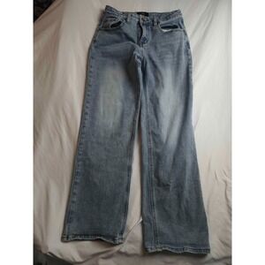Rise Supply Co. Jeans Womens Size 7 Juniors Blue Denim Straight Leg Casual